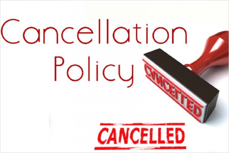 Cancellation Policies And What They Should Include – Open Enterprise Trends